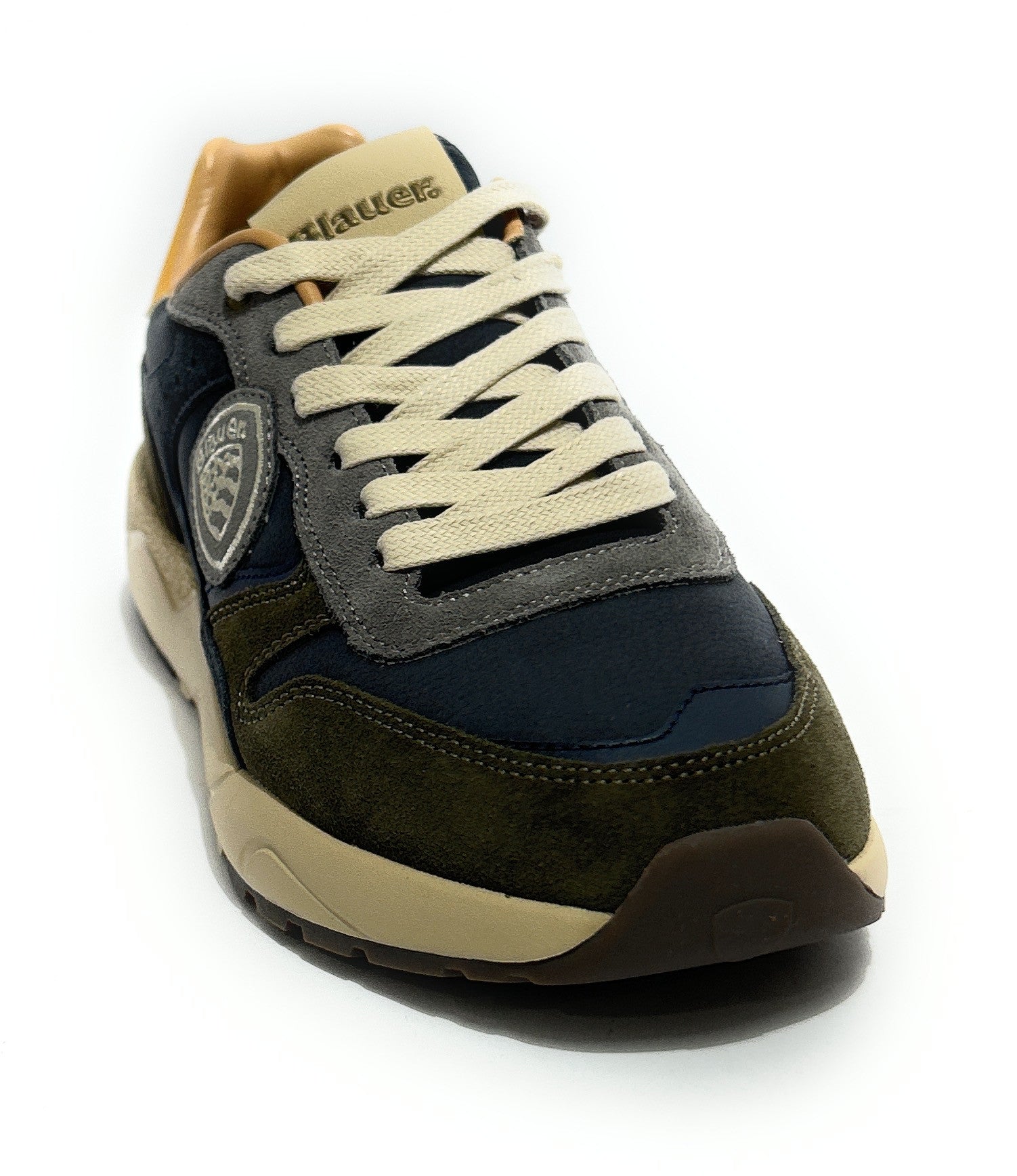 Sneaker uomo Blauer Ozark01 military/ navy U27BU04 F6OZARK01/NUS