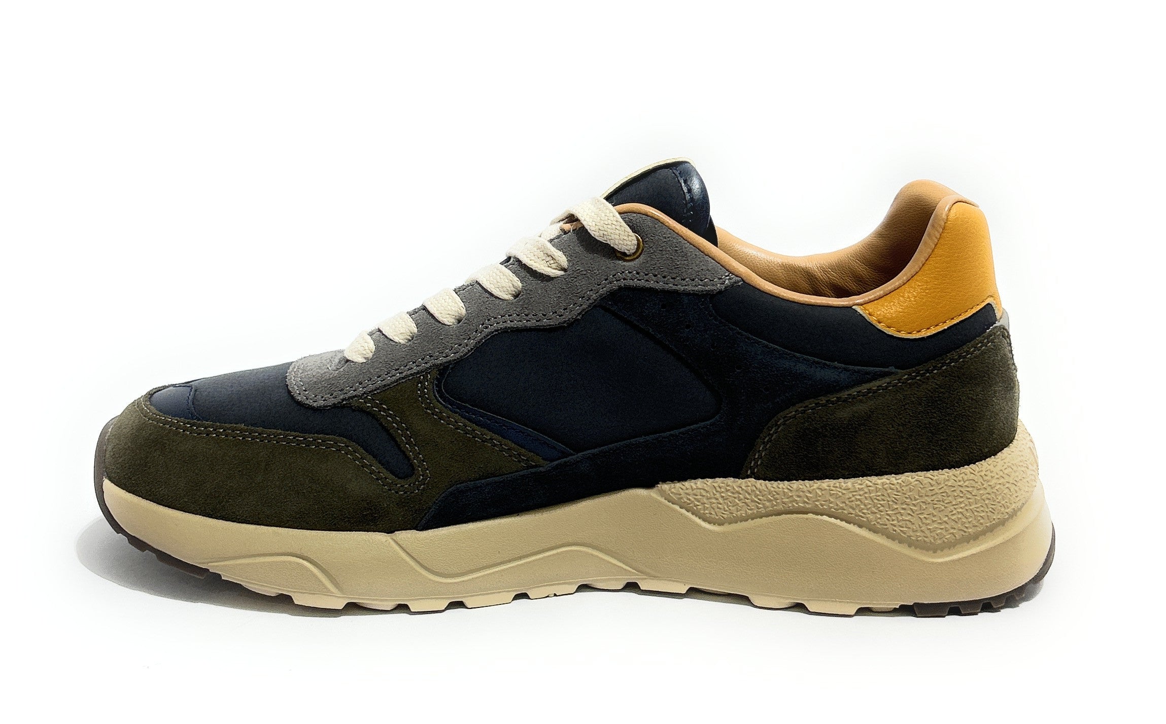 Sneaker uomo Blauer Ozark01 military/ navy U27BU04 F6OZARK01/NUS