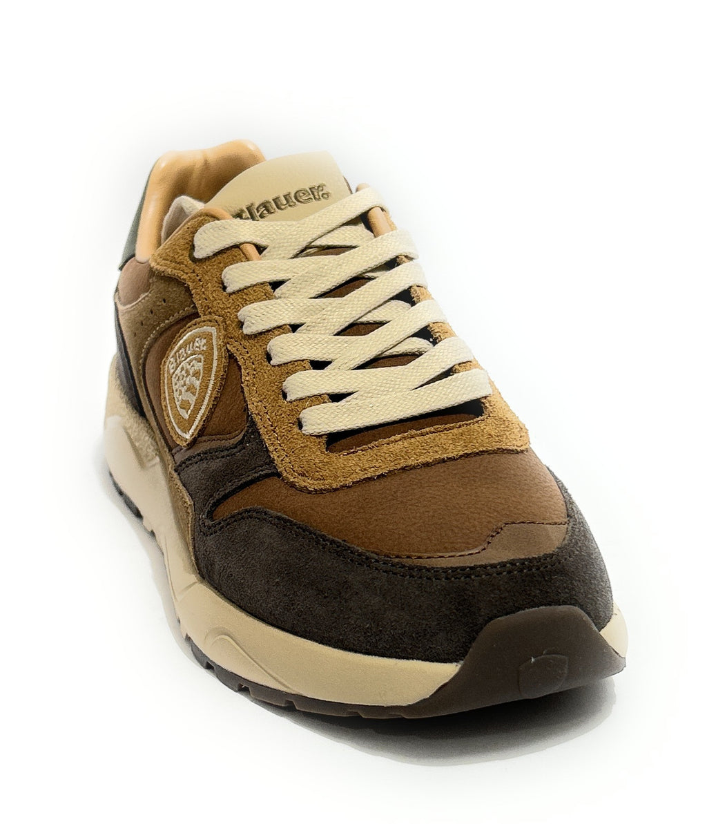 Sneaker uomo Blauer Ozark01 brown/ cognac U27BU05 F6OZARK01/NUS