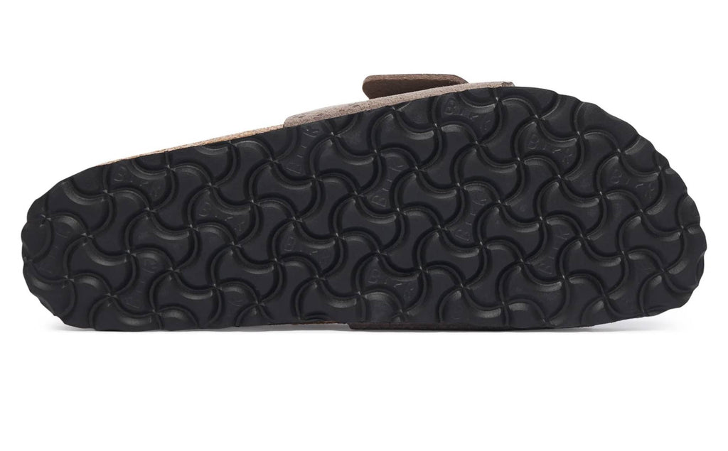 Sandalo donna Birkenstock Madrid Big Buckle animalier gray buckle D27BI03 1032935