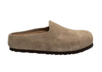 Scarpe donna sabot Birkenstock Amsterdam Wrapped taupe D27BI02 1032550