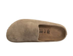 Scarpe donna sabot Birkenstock Amsterdam Wrapped taupe D27BI02 1032550