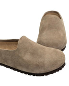 Scarpe donna sabot Birkenstock Amsterdam Wrapped taupe D27BI02 1032550