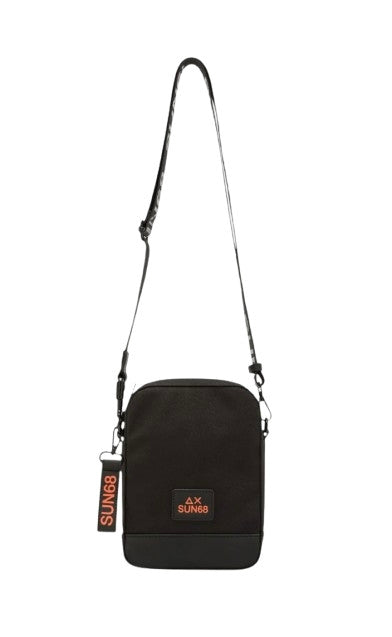 Borsa uomo crossbody everyday in nylon Sun 68 nero B27SU03 Y46103