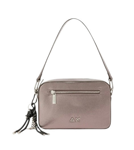 Borsa donna a mano/ tracolla Sun 68 camera bag metallic acciaio B27SU06 Y46213