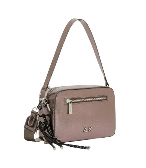 Borsa donna a mano/ tracolla Sun 68 camera bag metallic acciaio B27SU06 Y46213