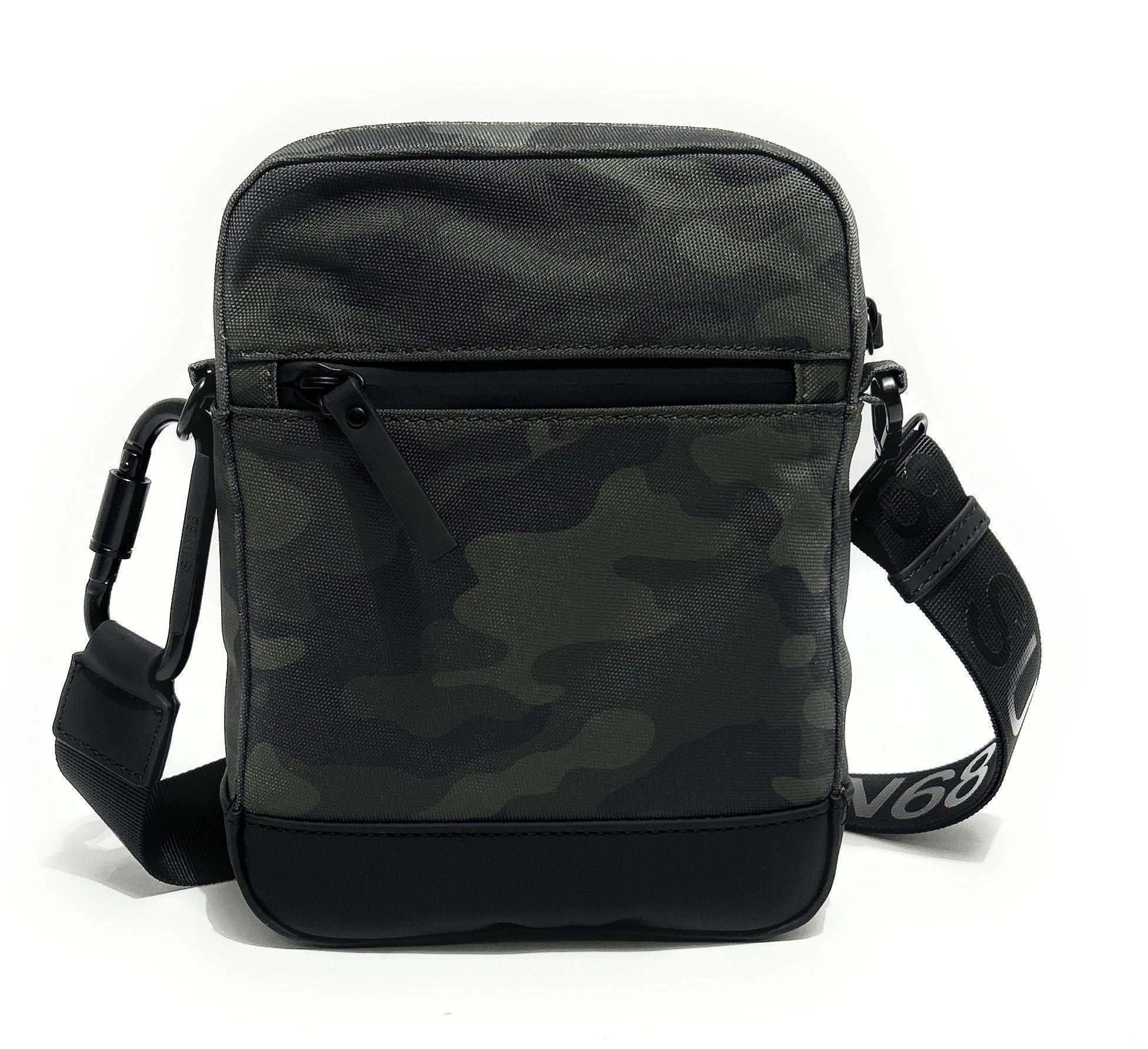 Borsa uomo crossbody everyday in nylon Sun 68 militare scuro B27SU05 Y46119