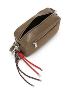 Borsa donna a mano/ tracolla Sun 68 camera bag velvet corduroy beige scuro B27SU07 Y46218