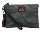 Borsa uomo pochette everyday in nylon Sun 68 verde militare scuro B27SU18 Y46118
