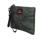 Borsa uomo pochette everyday in nylon Sun 68 verde militare scuro B27SU18 Y46118