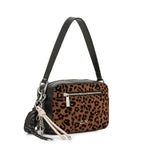 Borsa donna a mano/ tracolla Sun 68 camera bag animalier cacao/nero B27SU12 Y46239