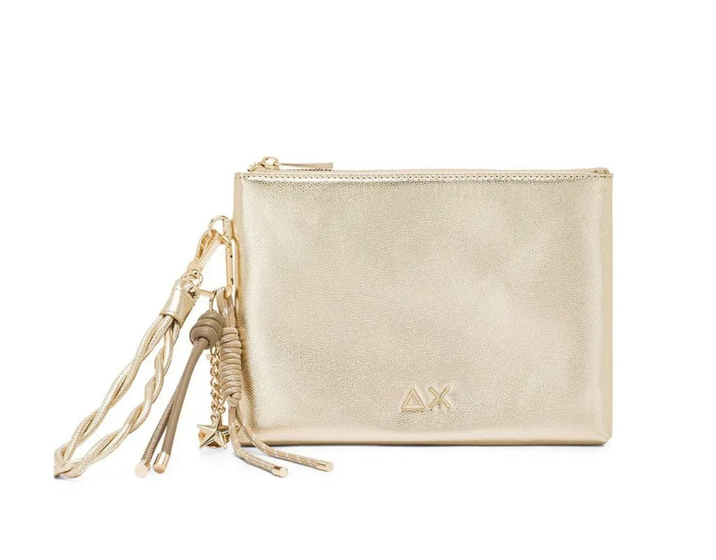 Borsa donna Sun 68 Pochette ecopelle metallic oro B27SU17 Y46212