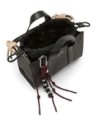 Borsa donna Sun 68 a mano/ tracolla mini bag glitter nero B27SU14 Y46233