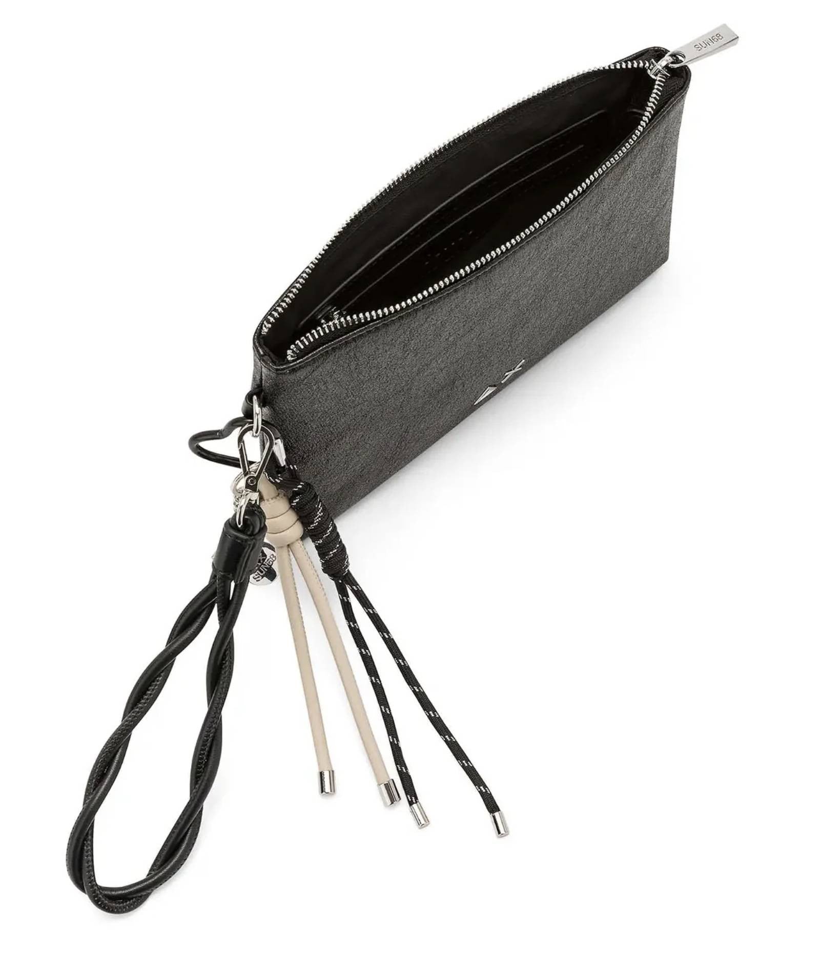 Borsa donna Sun 68 Pochette glitter nero B27SU15 Y46230