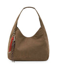 Borsa donna Sun 68 Hobo bag corduroy beige scuro B27SU20 Y46219