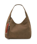 Borsa donna Sun 68 Hobo bag corduroy beige scuro B27SU20 Y46219