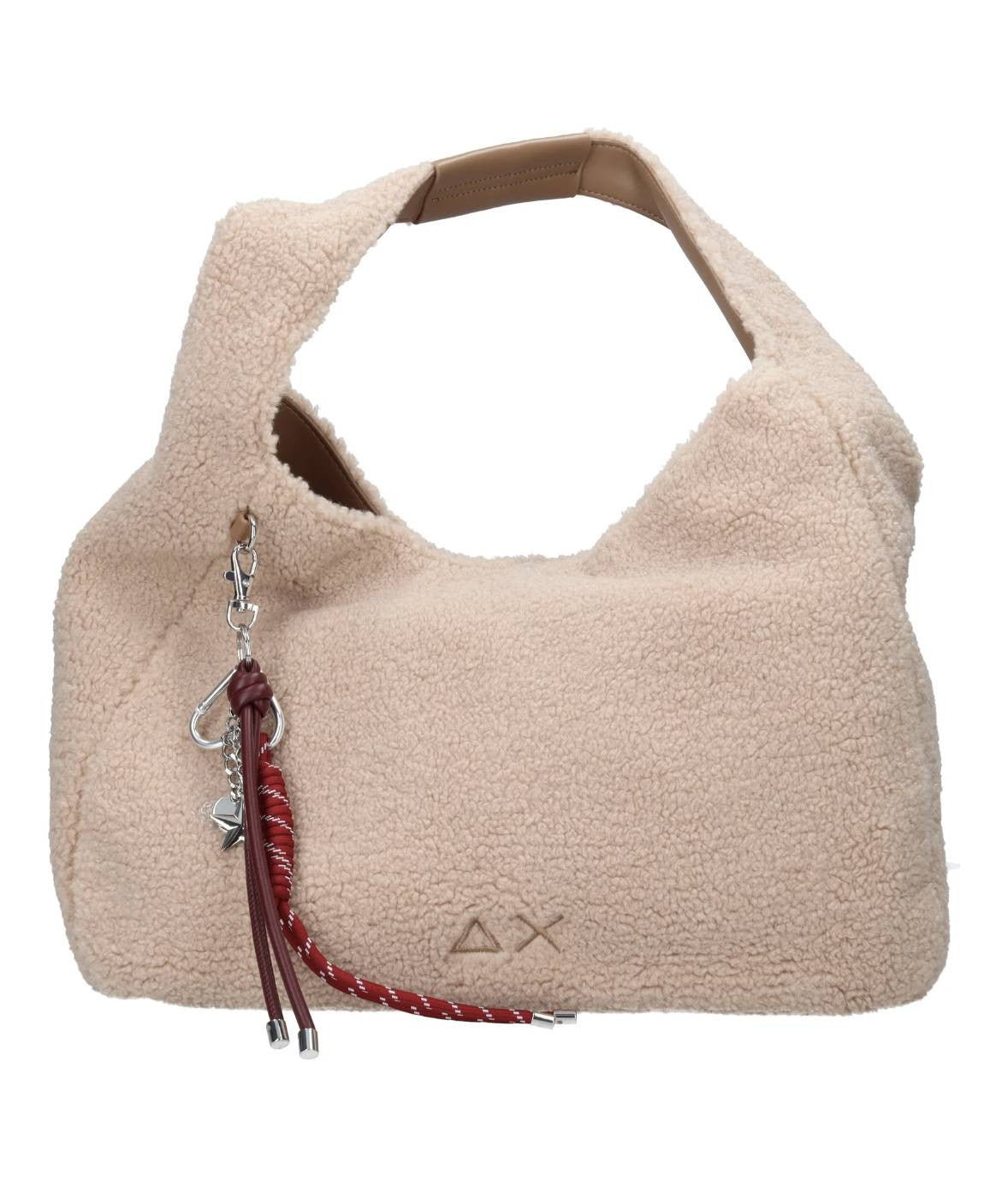 Borsa donna Sun 68 Hobo bag teddy beige B27SU21 Y46225