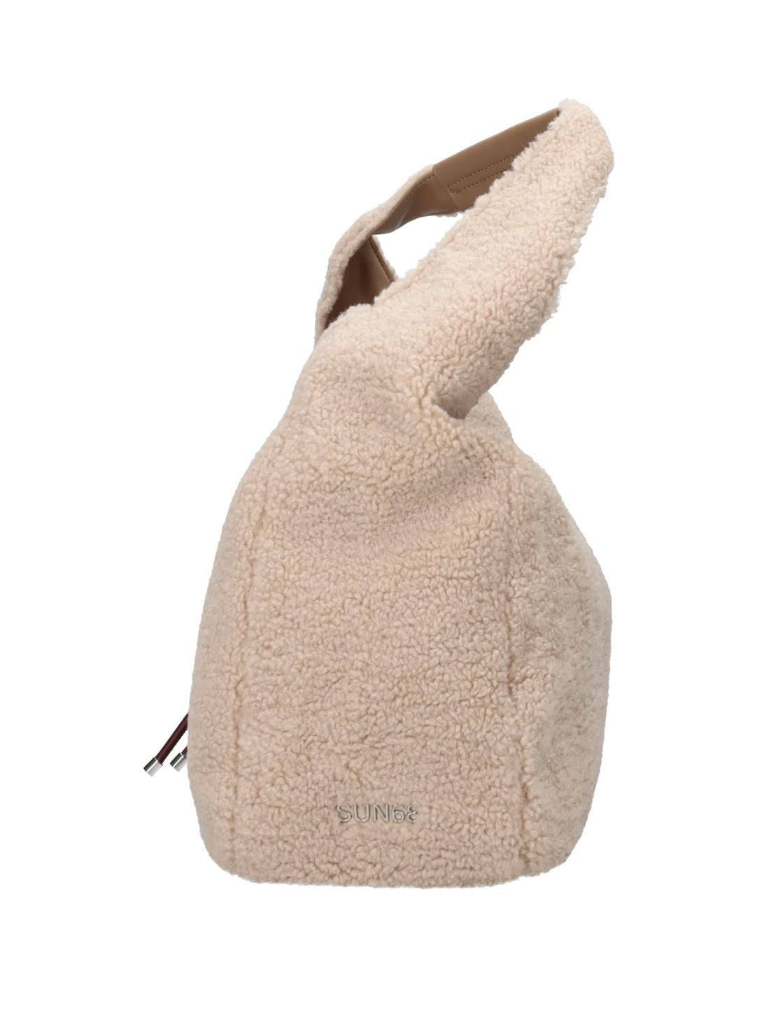 Borsa donna Sun 68 Hobo bag teddy beige B27SU21 Y46225