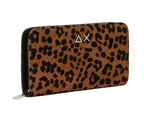 Portafoglio donna Sun 68 wallet bag animalier cacao/nero A27SU02 Y46237