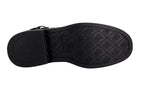 Scarpe donna Guess anfibio in ecopelle nero multilogo embossed D27GU34 FLFFEIELE10
