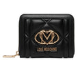 Portafoglio donna Love Moschino zip around nero A27MO03 JC5641PP1PLC0000