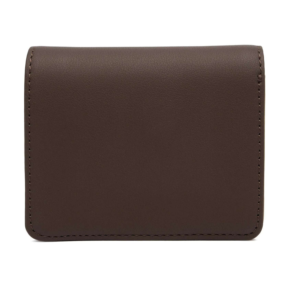 Portafoglio donna Love Moschino a libretto in ecopelle marrone A27MO08 JC5612PP1PKD0300