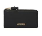 Portafoglio donna Love Moschino con zip nero A27MO09 JC5690PP1PKD0000