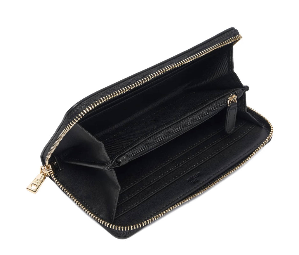 Portafoglio donna Love Moschino zip around nero A27MO13 JC5500PP1PLE0000