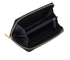 Portafoglio donna Love Moschino zip around nero/ oro A27MO23 JC5611PP1PKD0000