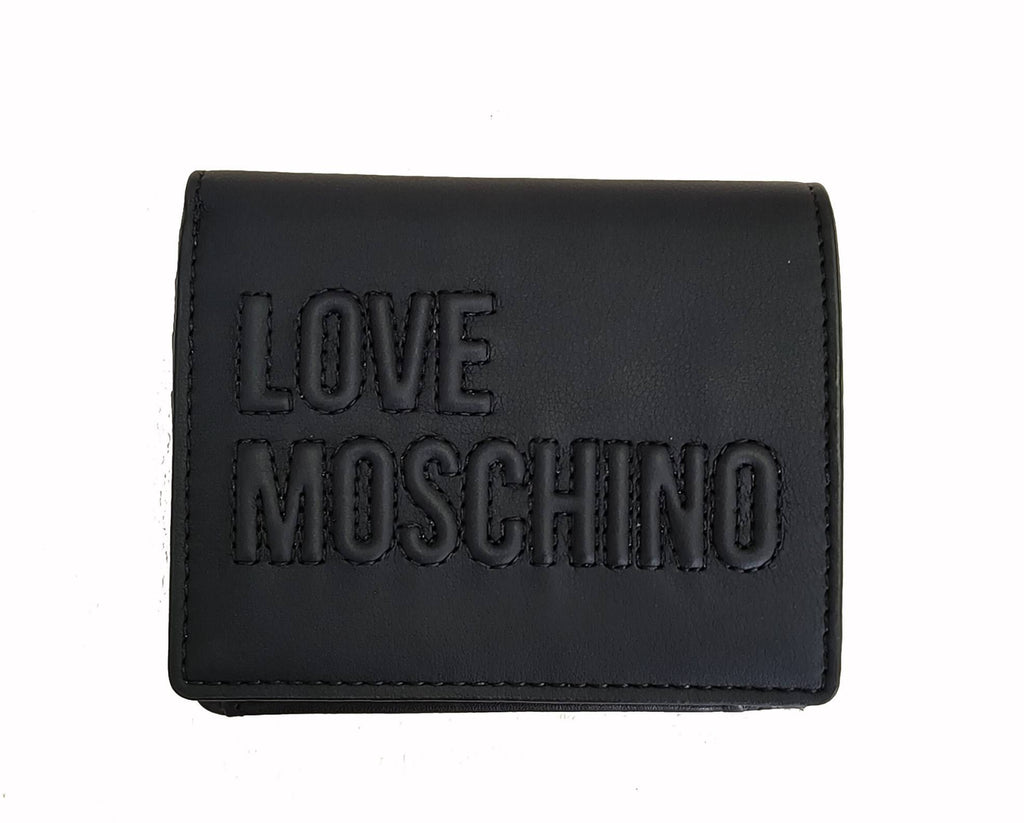 Portafoglio donna Love Moschino small nero A27MO16 JC5501PP1PLE0000