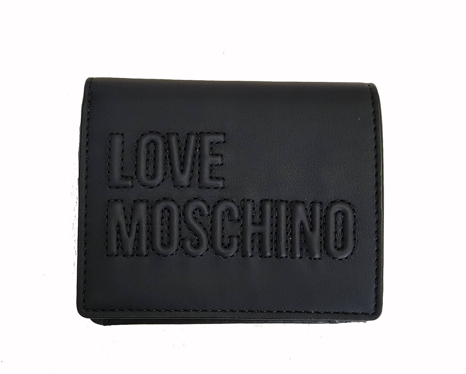 Portafoglio donna Love Moschino small nero A27MO16 JC5501PP1PLE0000
