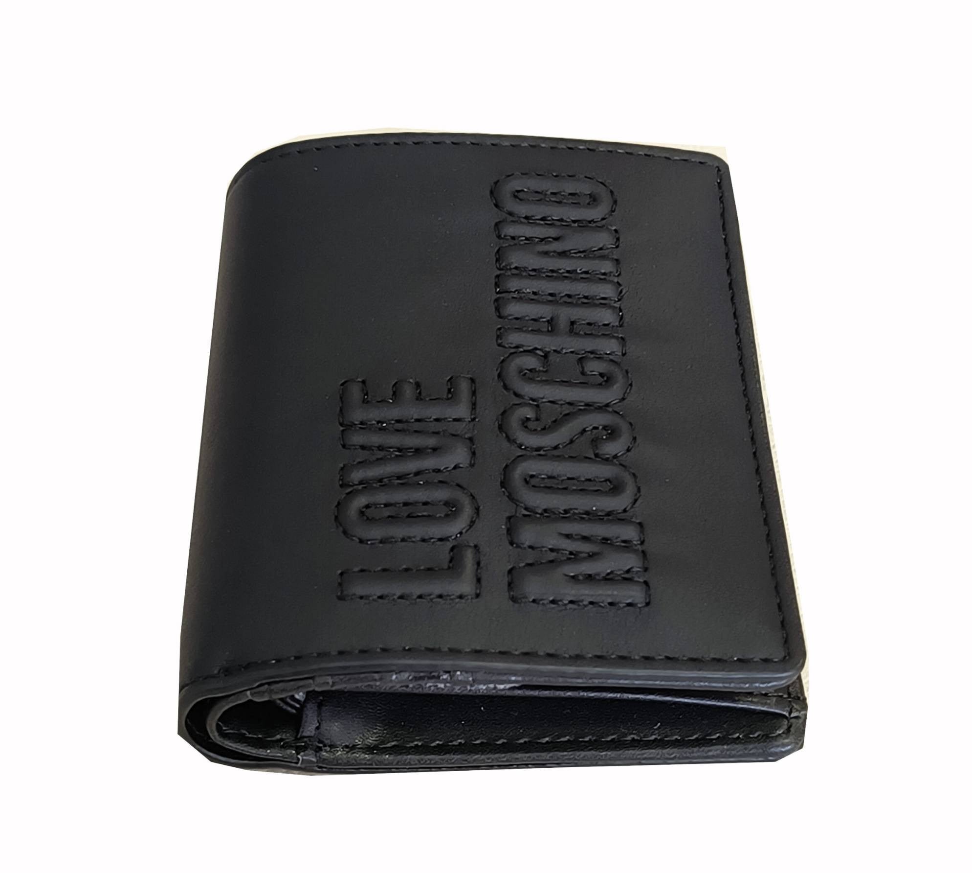 Portafoglio donna Love Moschino small nero A27MO16 JC5501PP1PLE0000