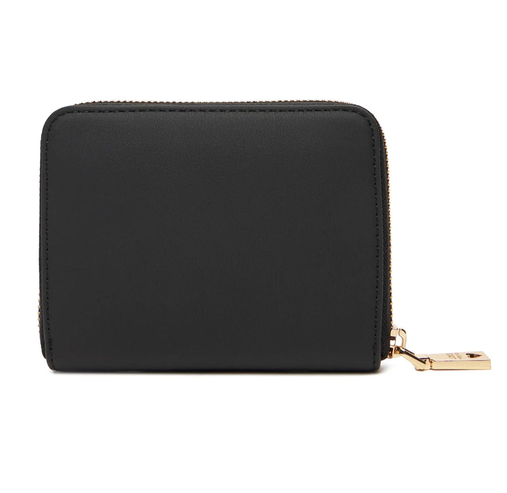 Portafoglio donna Love Moschino zip around small nero A27MO18 JC5613PP1PKD0000