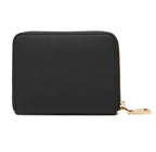 Portafoglio donna Love Moschino zip around small nero A27MO18 JC5613PP1PKD0000