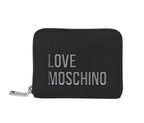 Portafoglio donna Love Moschino zip around small nero A27MO19 JC5613PP1PKD000B