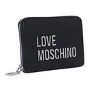 Portafoglio donna Love Moschino zip around small nero A27MO19 JC5613PP1PKD000B
