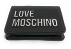 Portafoglio donna Love Moschino a libretto in ecopelle nero/nickel A27MO21 JC5612PP1PKD000B