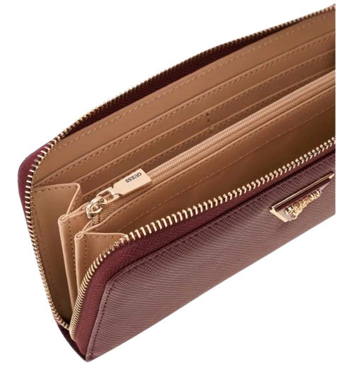 Portafoglio donna Guess Laurel II burgundy A27GU16 ZG7459146