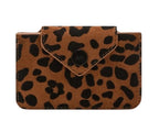 Portafoglio donna Sun 68 card holder animalier 7111 cacao/nero A27SU05 Y46236