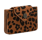 Portafoglio donna Sun 68 card holder animalier 7111 cacao/nero A27SU05 Y46236