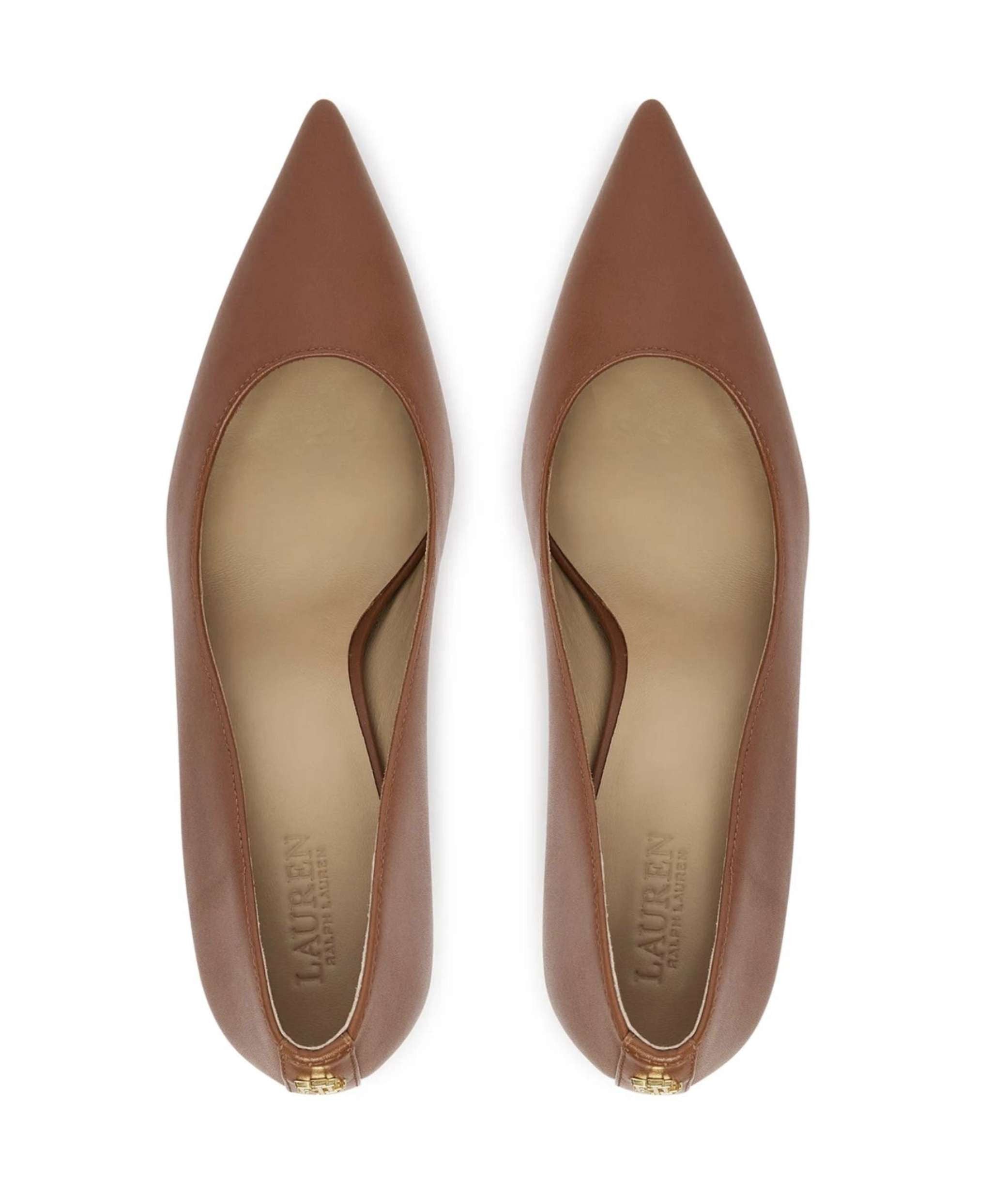 Scarpe donna Lauren Ralph Lauren Decolletè Lanette suede lauren tan D27RL08 802P09031002