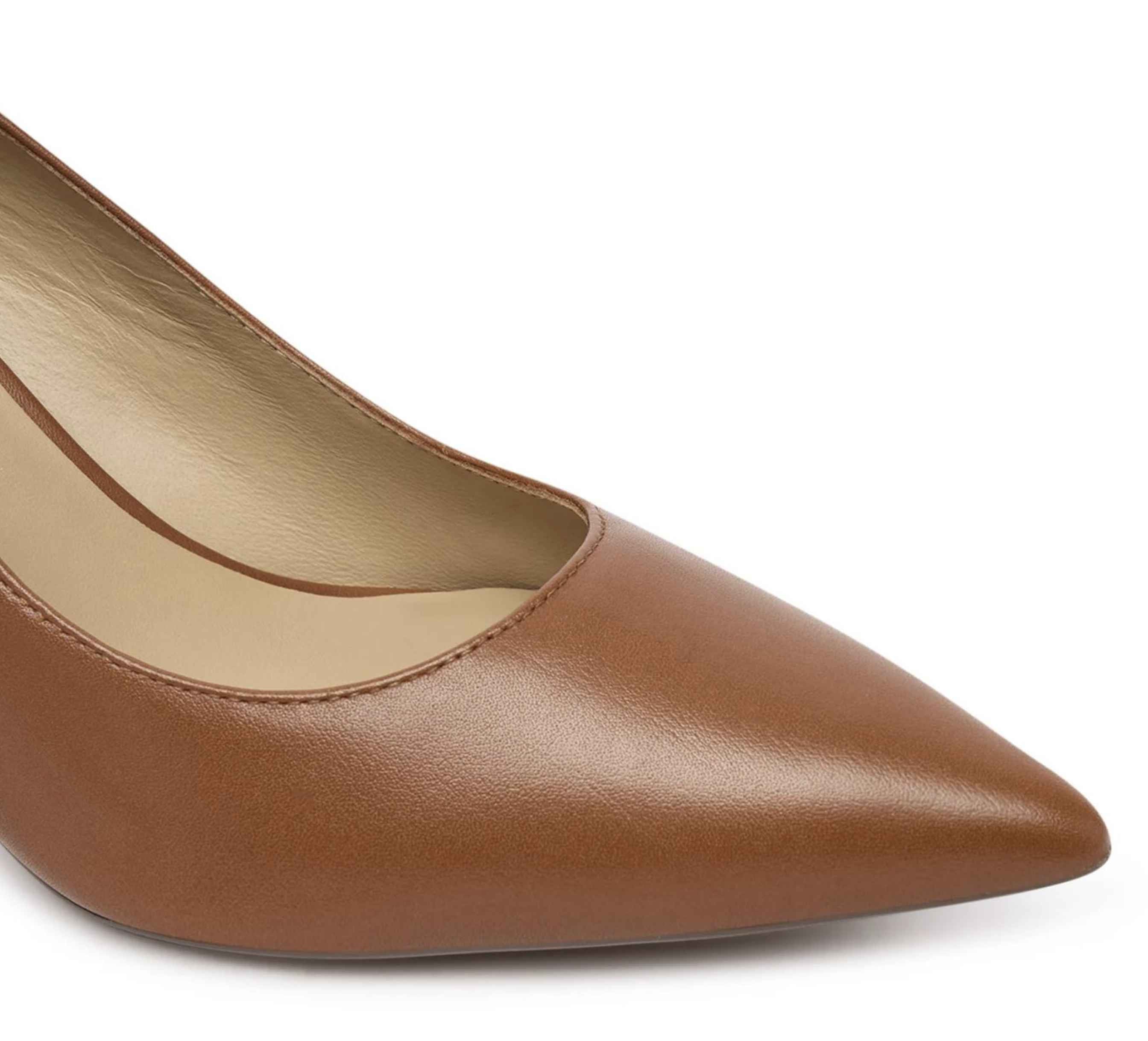 Scarpe donna Lauren Ralph Lauren Decolletè Lanette suede lauren tan D27RL08 802P09031002