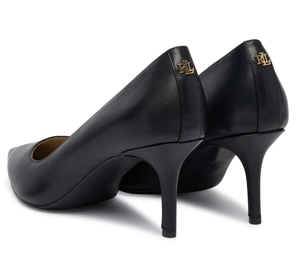 Scarpe donna Lauren Ralph Lauren Decolletè Lanette suede black D27RL09 802P09031001