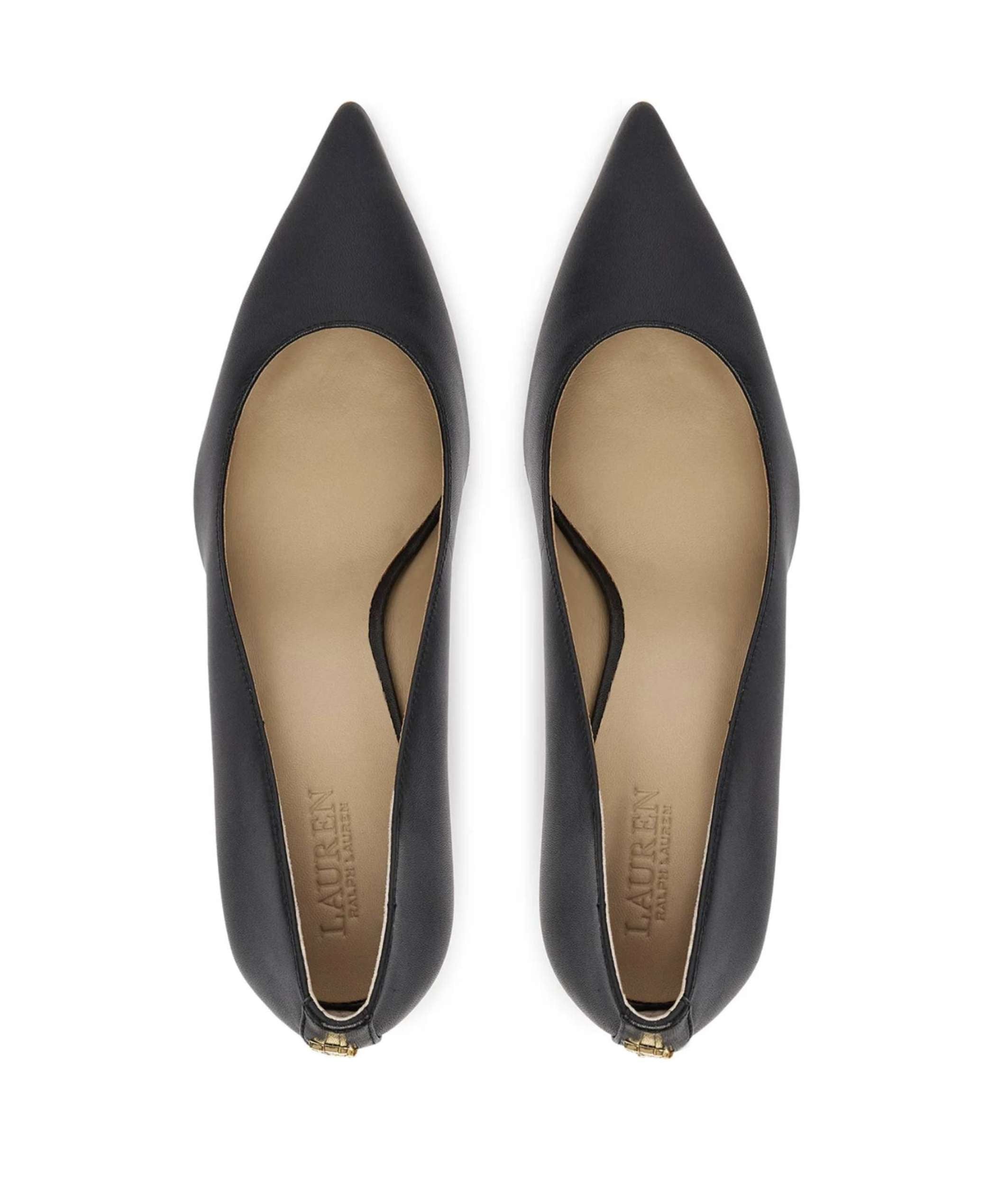 Scarpe donna Lauren Ralph Lauren Decolletè Lanette suede black D27RL09 802P09031001