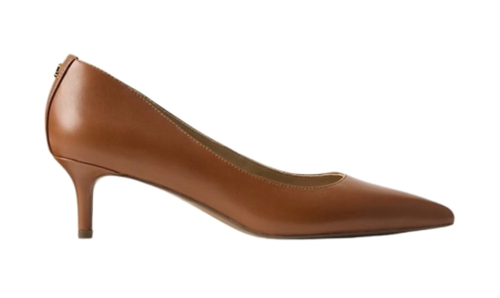 Scarpe donna Lauren Ralph Lauren Decolletè Adrienne suede lauren tan D27RL10 802P09030002