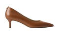 Scarpe donna Lauren Ralph Lauren Decolletè Adrienne suede lauren tan D27RL10 802P09030002