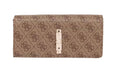 Portafoglio donna Guess Yvonne slg latte logo A27GU41 SG2378155