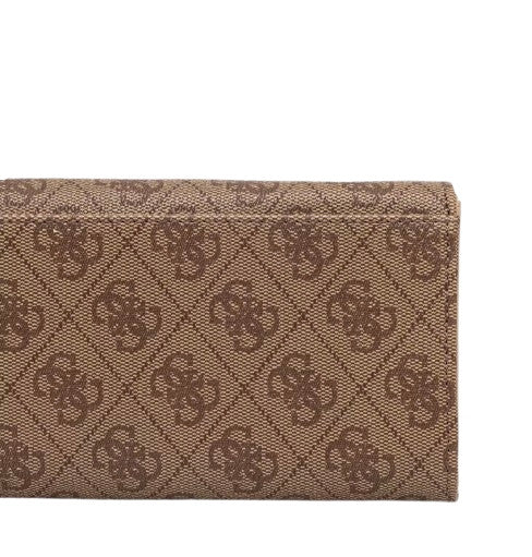 Portafoglio donna Guess Yvonne slg latte logo A27GU41 SG2378155