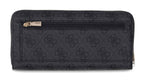 Portafoglio donna Guess zip around Yvonne SLG coal logo A27GU38 SG2378146