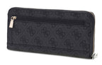 Portafoglio donna Guess zip around Yvonne SLG coal logo A27GU38 SG2378146